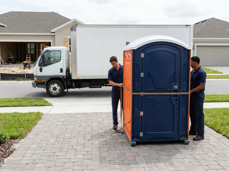 Construction Site Portable Toilet (Monthly Rental) in Orlando, FL